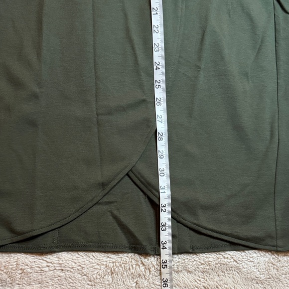 VENUS Olive Jacket with Black Trim Stretch sz 8 - Picture 9 of 13